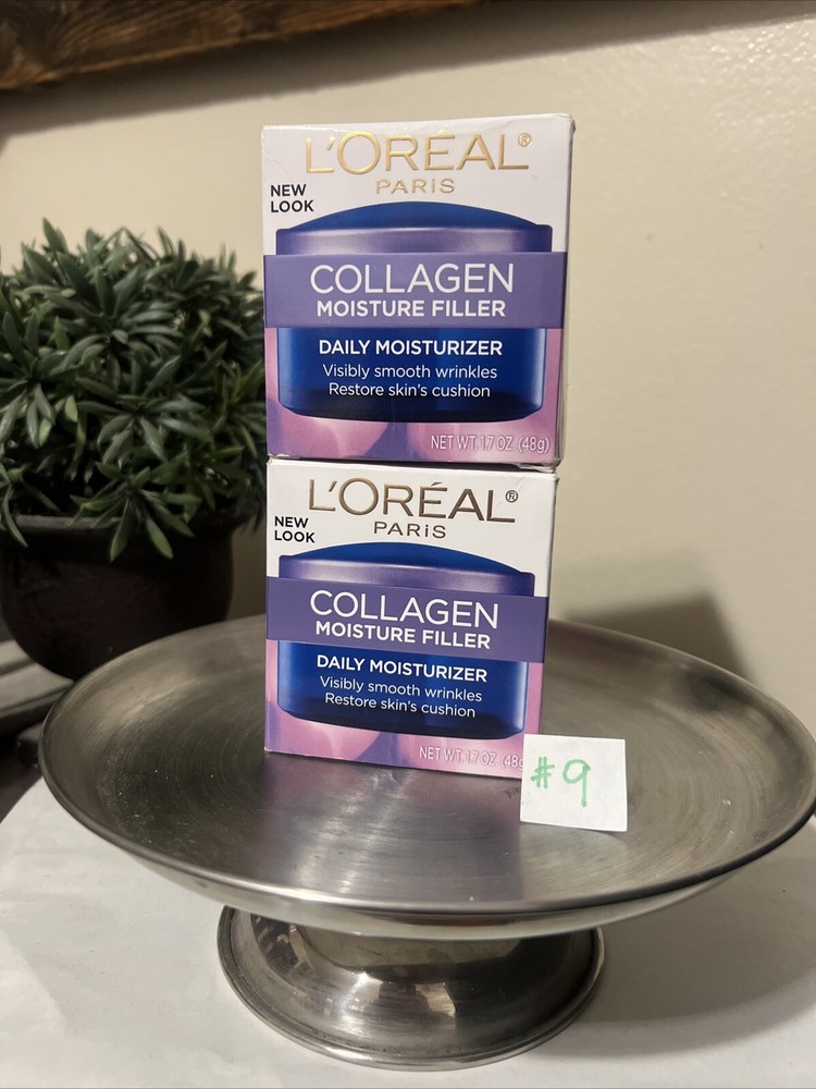 L'Oreal Paris Collagen Moisturizer 1.7 oz - 2 Pack Hydrating Cream