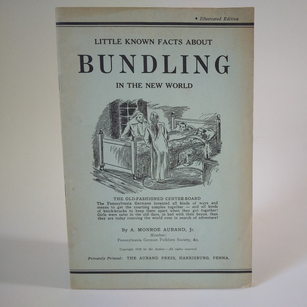 1938 Little Known Facts About Bundling In The New World - 31 Page Booklet SC GD  