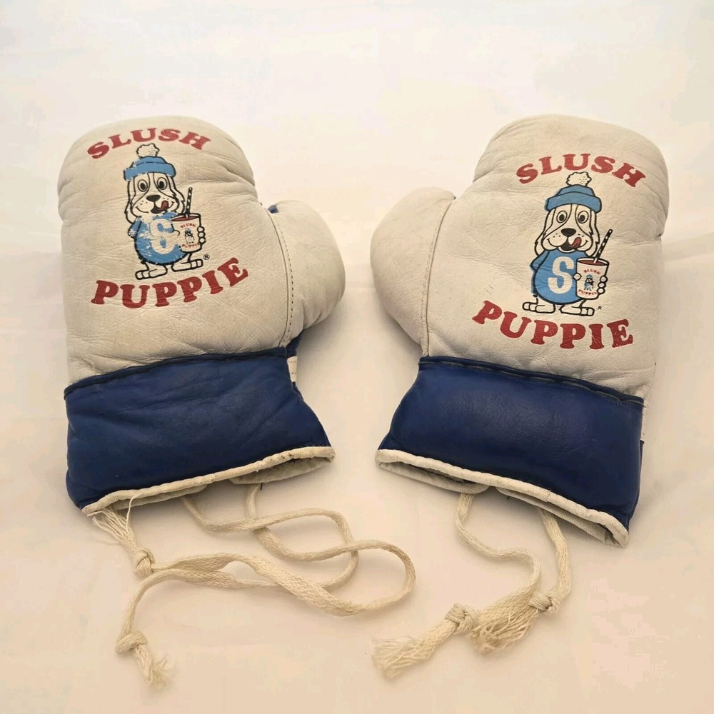 Slush Puppie Boxing Gloves Rare Promotional Item