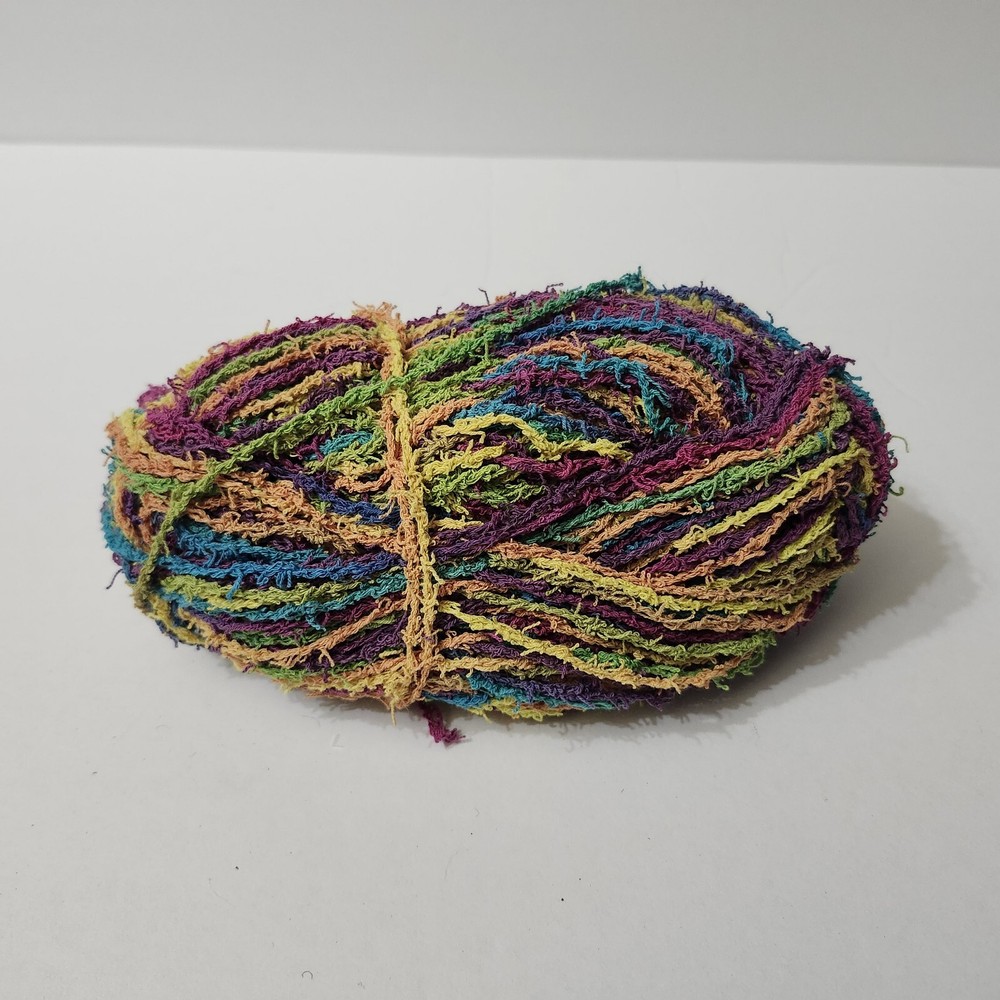 Yarn Bee Scrub-ology Cotton Rainbow 2.8 Oz NO LABEL