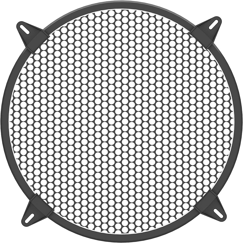 BLAZOR 10 inch Speaker Grill, Blck Subwoofer Metal Steel Mesh 10 in, Black