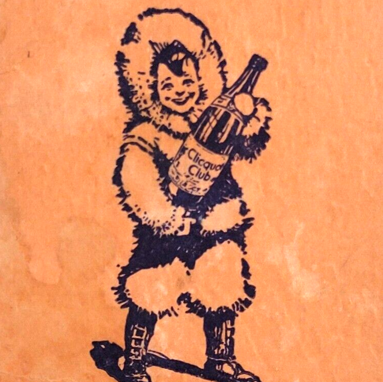 1950 Clicquot Club Soda Ad Pocket Memo with Phone Book, Calendar & 15 Flavors Eskimo-image