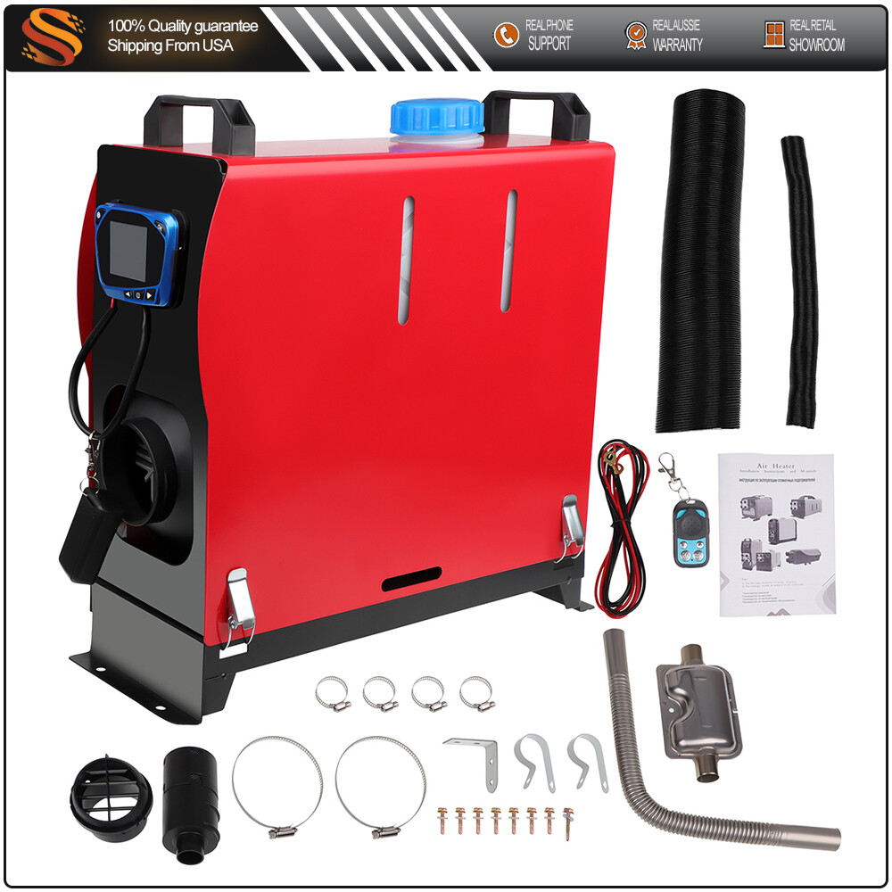 New Diesel Parking Heater 1 Hole Quiet US Fits Car Trucks Boats Bus RV 5KW 12V