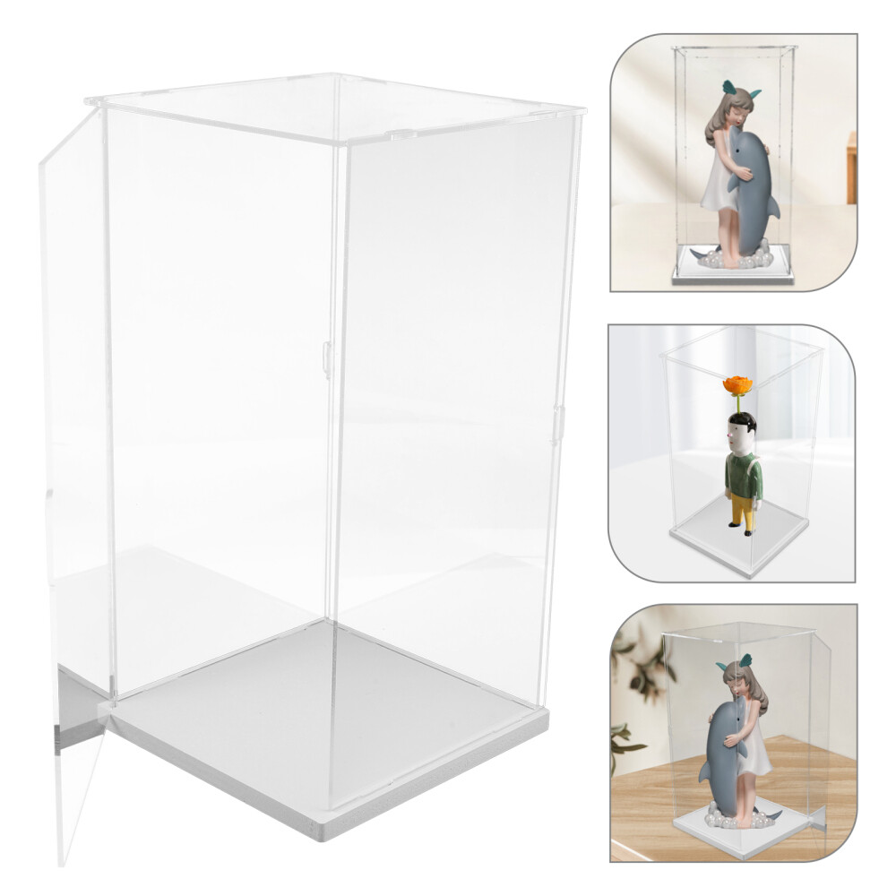 Countertop Clear Acrylic Box Organizer Action Figures Display Box Acrylic