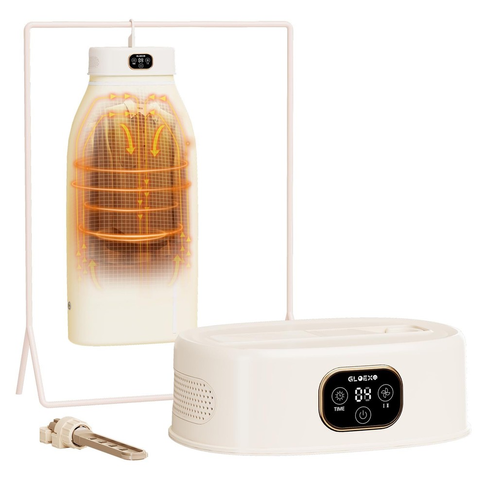 Powerful Heating Portable Cloth Dryer,Mini Electric Machine for Apartment Lau...