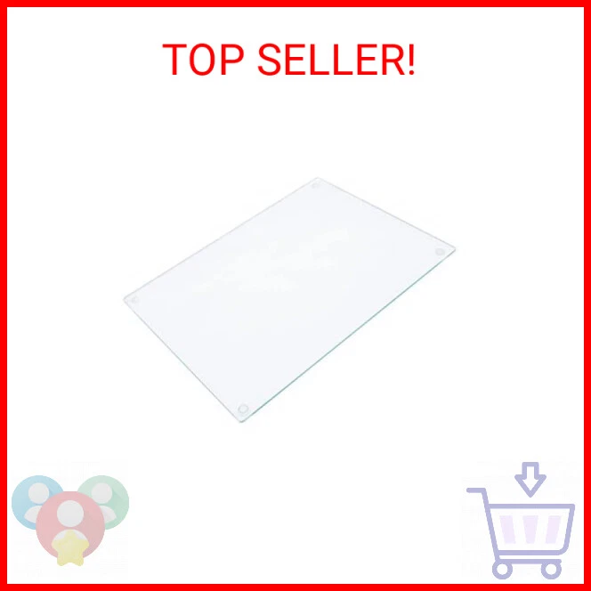 Tempered Glass Cutting Board For Kitchen Extremely Durable Long-Standing ...