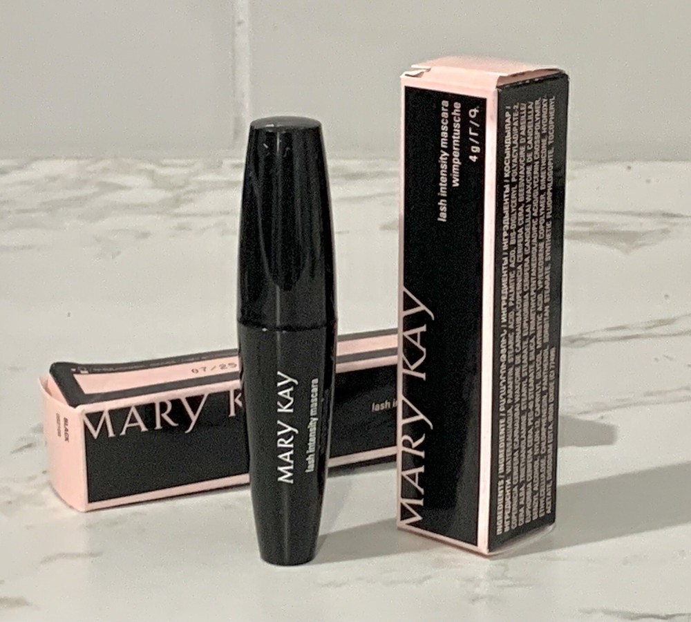 Lot of 2 travel size MARY KAY~ Lash Intensity Mascara~Black ~ NIB