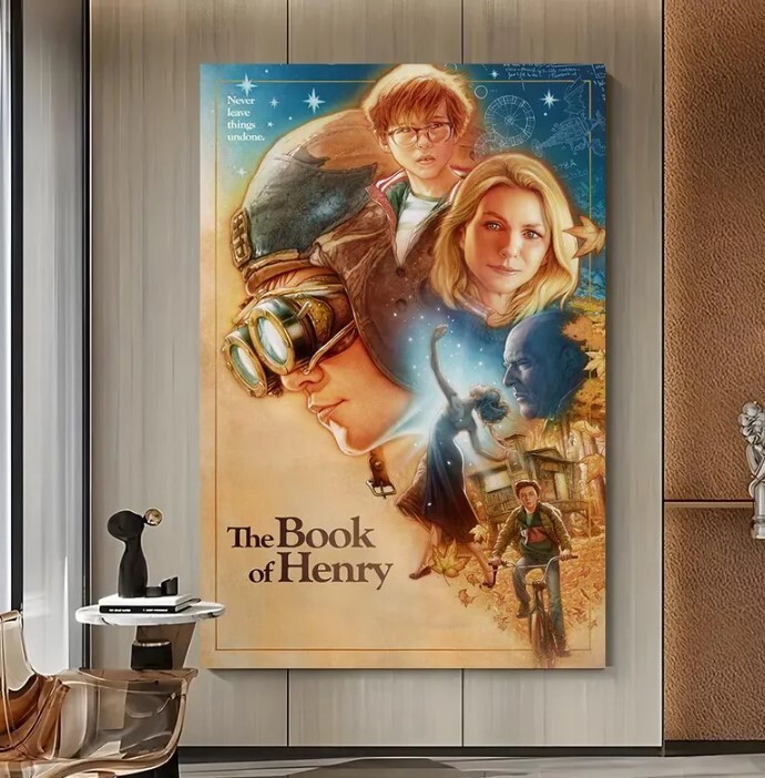 Book Of Henry Movie Poster – Official Film Artwork Featuring Cast and Stunning Design