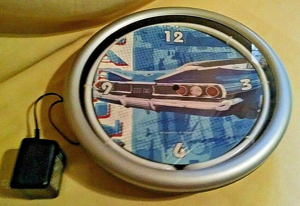 CHEVY IMPALA CLOCK NEON AS IS PARTS RESTORATION INFINITY STERLING NOBLE 22122.