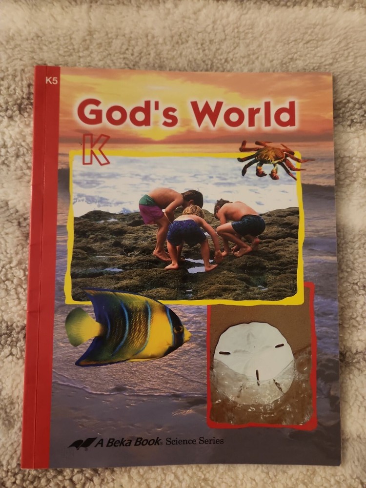 Abeka God's World K5 3rd Edition Kindergarten Homeschool Science Curriculum-image