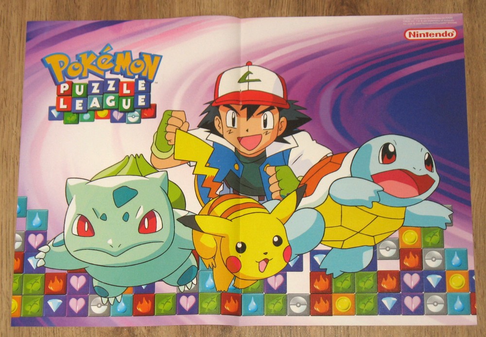 Nintendo Pokemon Puzzle league & The Mummy small Poster 30x42cm