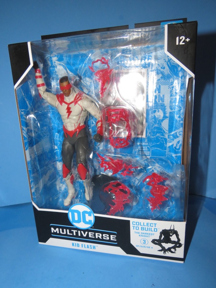 McFarlane DC Multiverse 7” Kid Flash Figure Speed Metal Darkest Knight No Baf