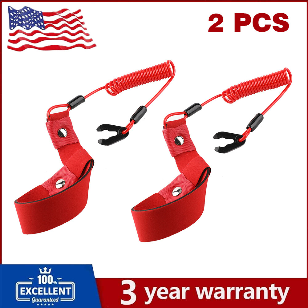 Switch Lanyard Safety Stop Tether for Yamaha Jet Ski Waverunner VX Cruiser FX