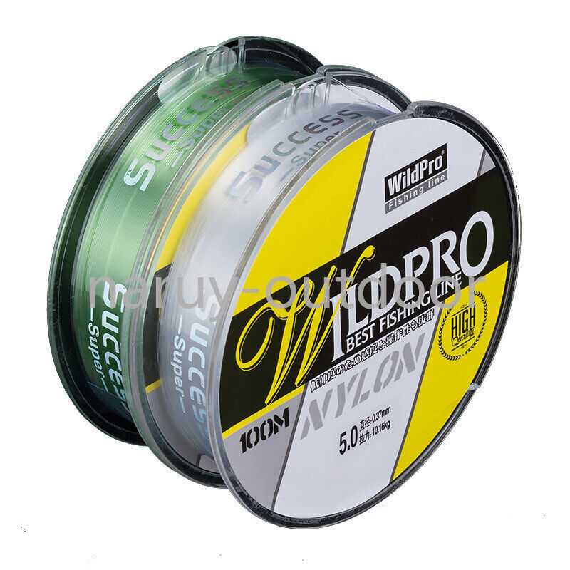 100M Japan Monofilament Super Strong Fishing-Line Clear Nylon Fishing Line