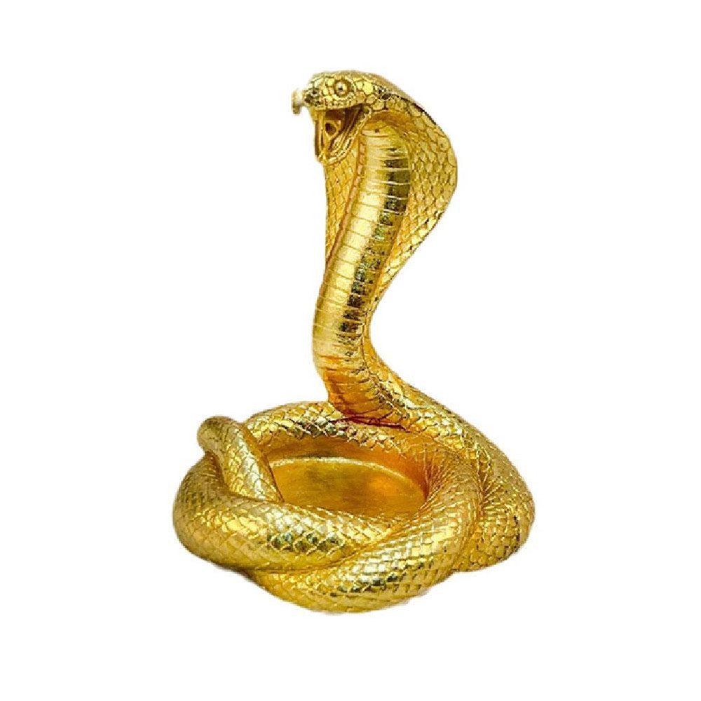 3D Snake Resin Figurine, Decorative Sculpture for Office, Living Room, Bedr P5Z6