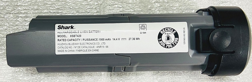 Genuine XSBT420 XSBT420AS Battery For Shark WS640 WS642 WS640BL WV401BL Cordless