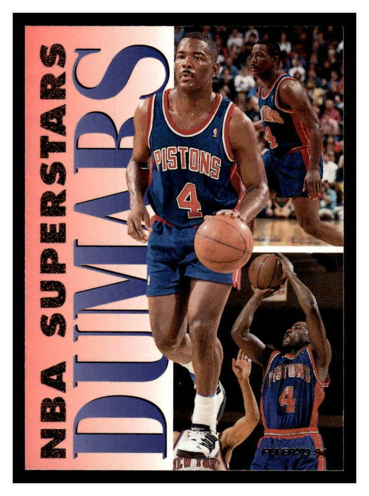 1993-94 Fleer #5 Joe Dumars NBA Superstars