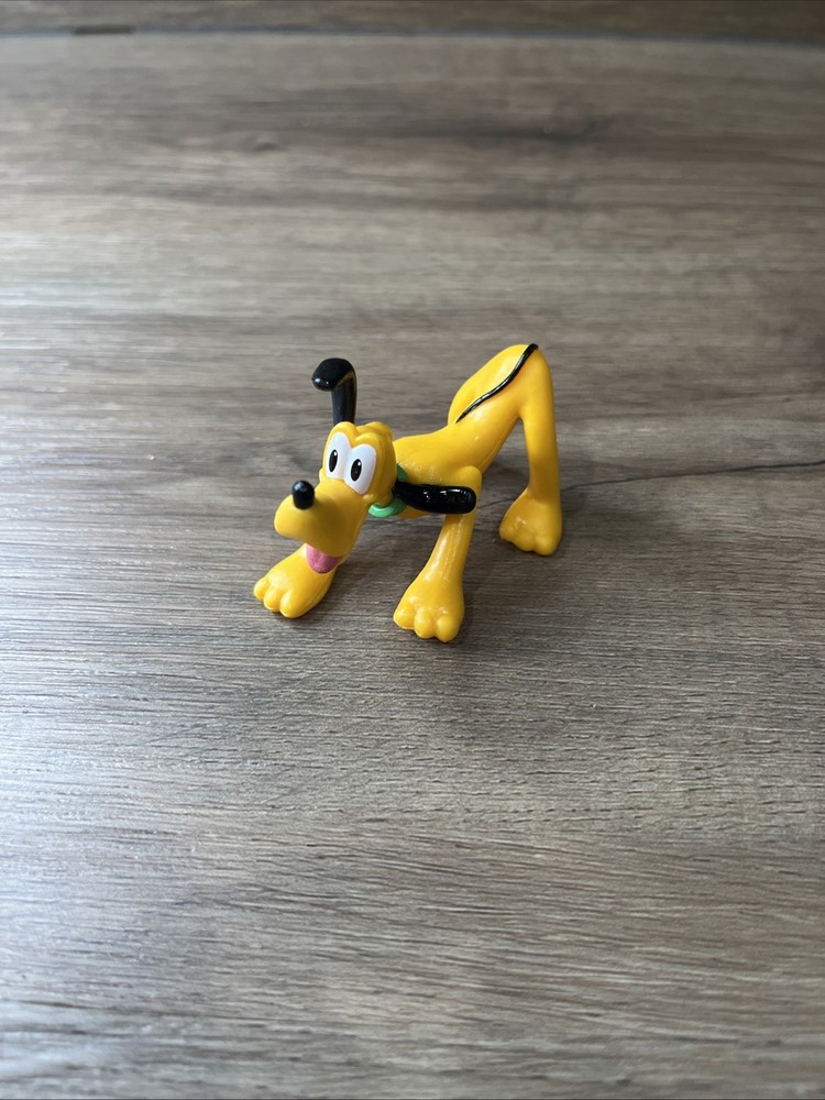 Walt Disney Pluto Mini Vinyl Figure Figurine Mickey Mouse Dog Official