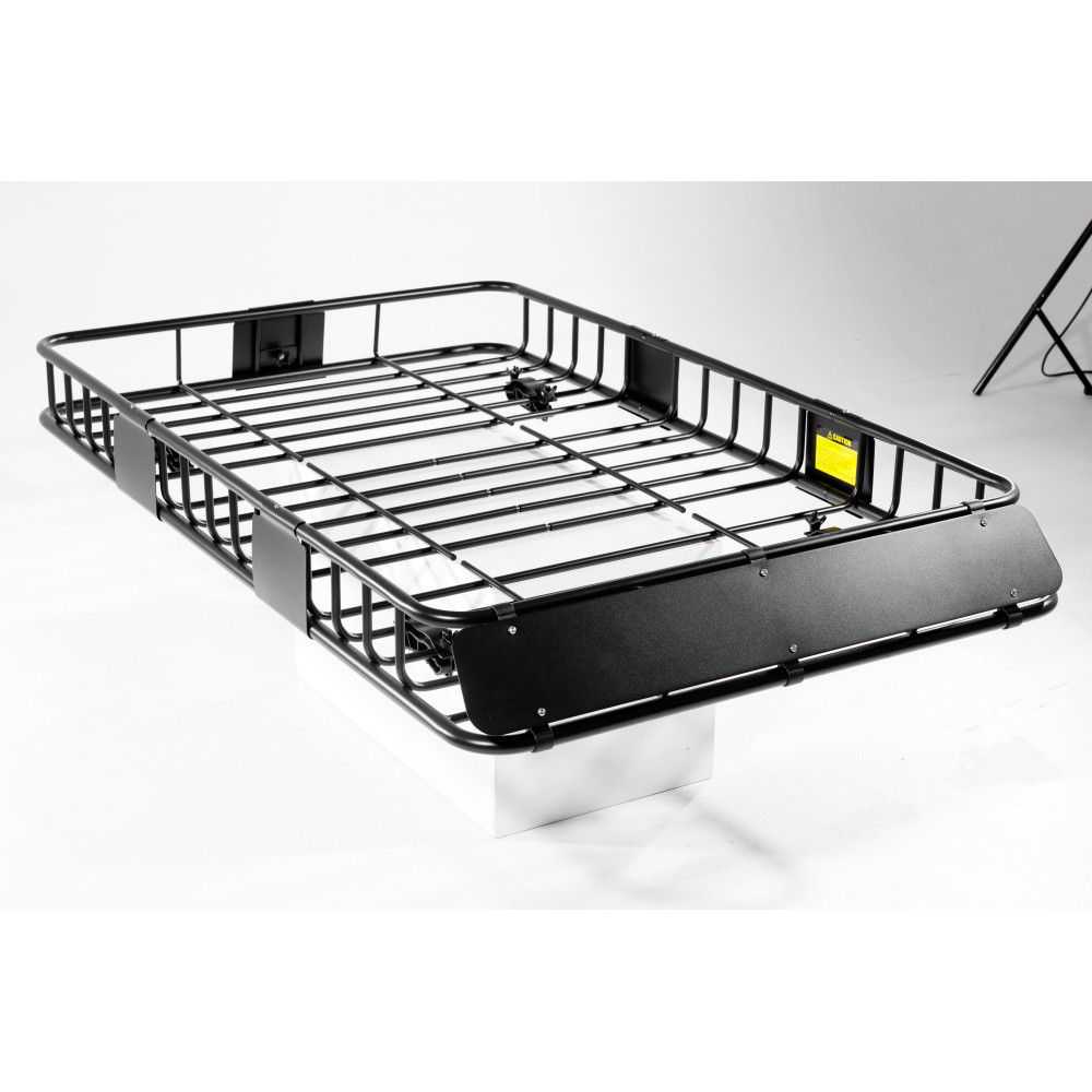 Roof Rack Basket Rooftop Steel Roof Rack Cargo Carrier with 250 Lbs Capacity