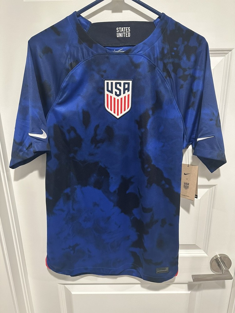 New USA National Team Soccer Jersey for Adult Mens Qatar 2022 Size Small NWT