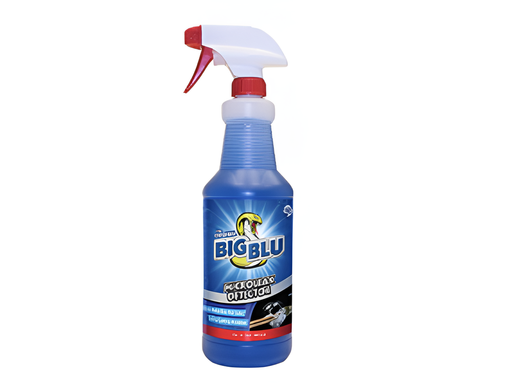 BIG BLU RT100S 1qt HVAC Refrigerant Leak Detector Bubble Foam Spray for Gas Leaks