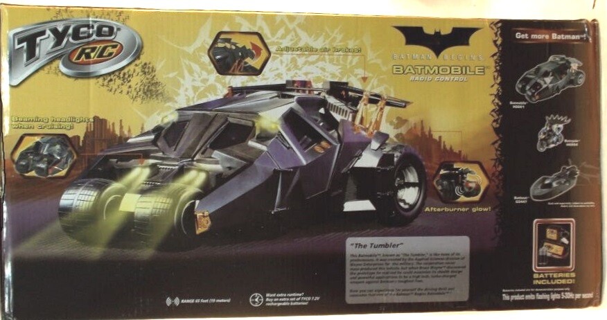1:6 Scale Radio Control Batman Begins Tumbler Batmobile Rc Toy - No Transmitter