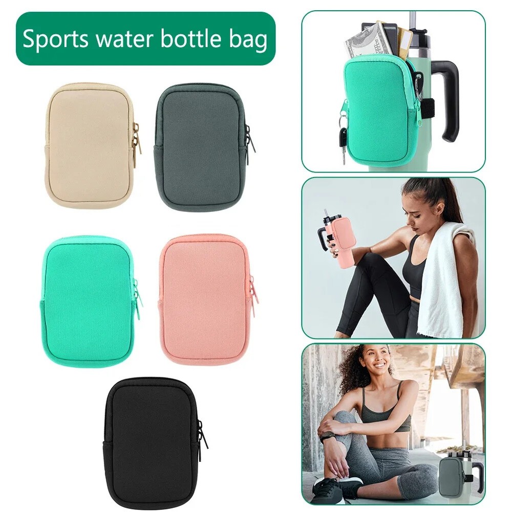 For Drinking Cup Water Bottle Caddy Neoprene Tumbler Bag Water Bottle Pouch