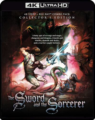 The Sword and the Sorcerer [New 4K UHD Blu-ray] Collector's Ed, 2 Pack