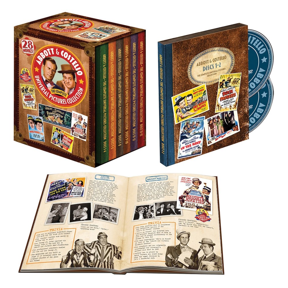 Abbott & Costello The Complete Universal Pictures DVD Collection Box Set Sealed-image