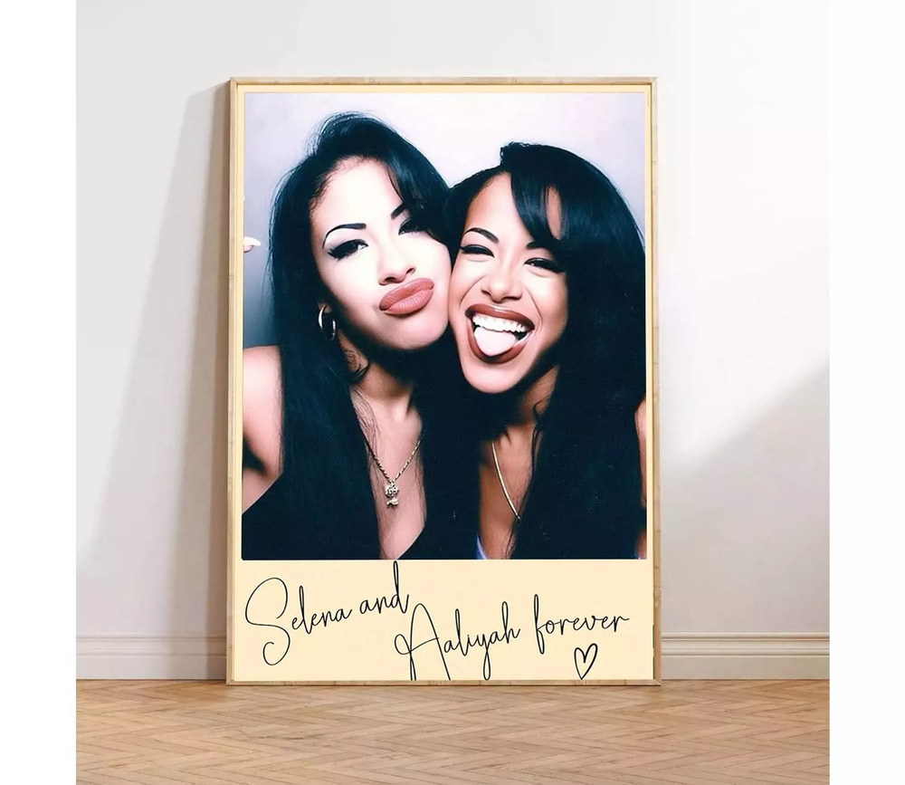 Selena & Aaliyah Forever Photo Booth Poster-image