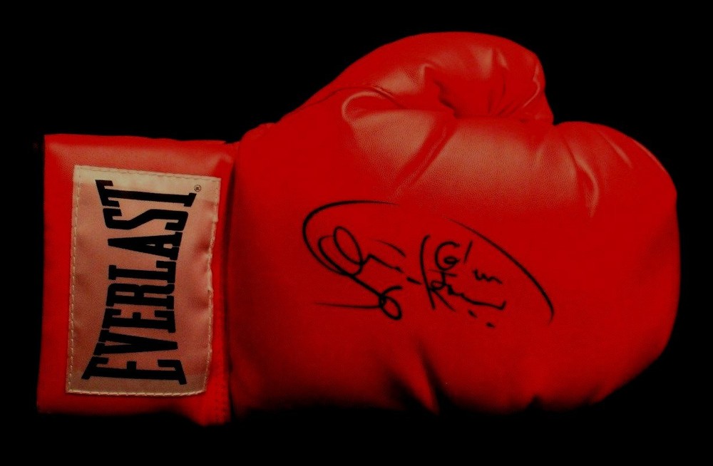 GLEN JOHNSON AUTOGRAPHED SIGNED EVERLAST BOXING GLOVE