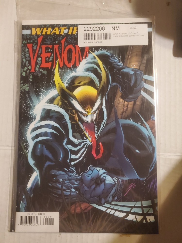 WHAT IF VENOM 2 GERARDO SANDOVAL VARIANT 2024 NM NOW SHIPPING