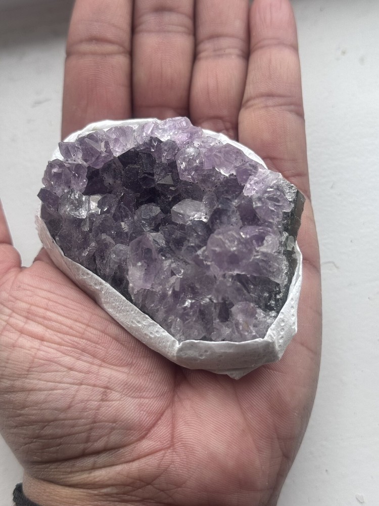 Natural Amethyst Crystal Cluster for Healing & Decor