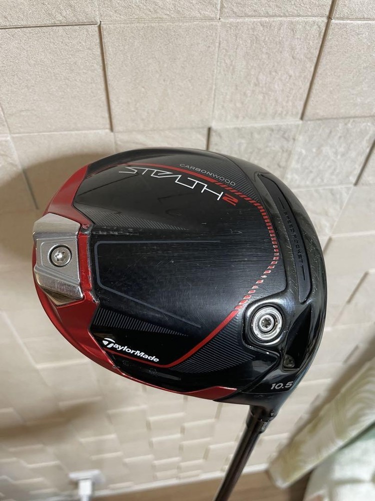TaylorMade Stealth 2 Driver 10.5° Carbon Shaft S Excellent Used Condition