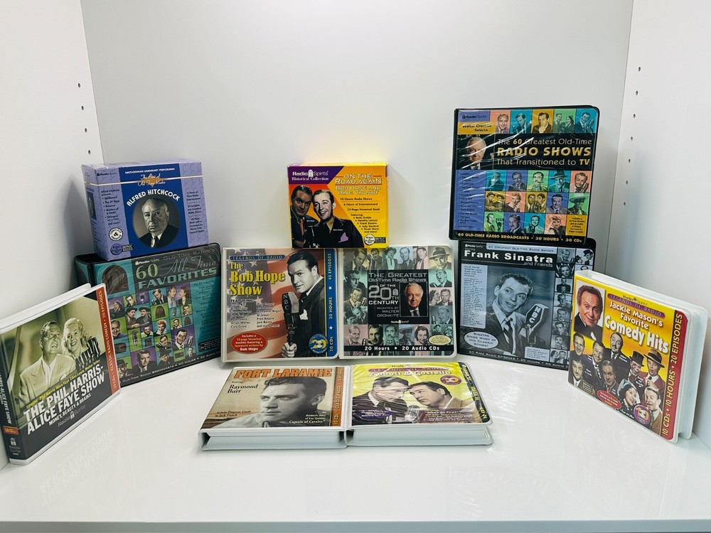 Radio Spirits CD Lot of 11 Abbott & Costello Fort Laramie Frank sinatra-image