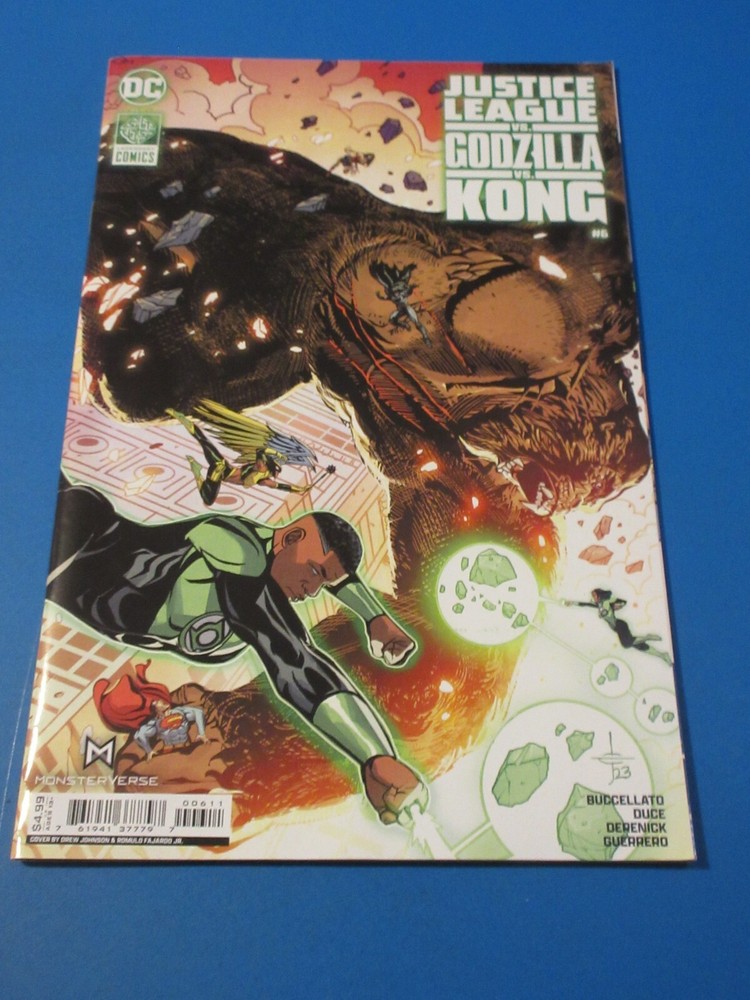 Justice League vs Godzilla vs Kong Issue 6 VF Near Mint Condition Stunning