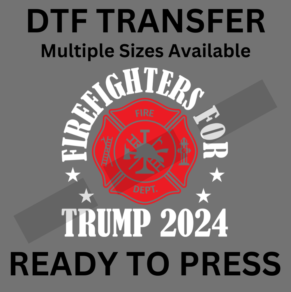 Trump 2024 Save America DTF Iron-On Transfer for Crafts