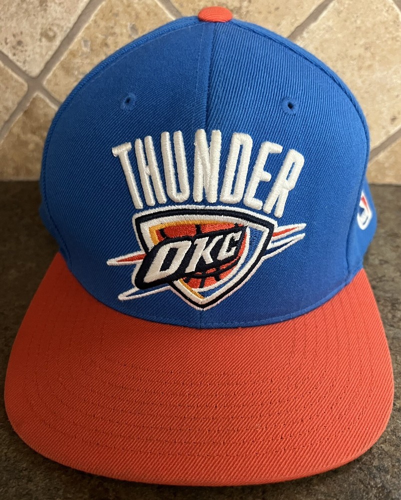 OKC Oklahoma City Thunder NBA Cap Hat Snapback Mitchell And Ness Vintage Retro