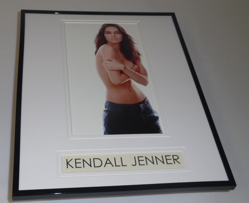 Kendall Jenner Framed 11x14 Photo Display