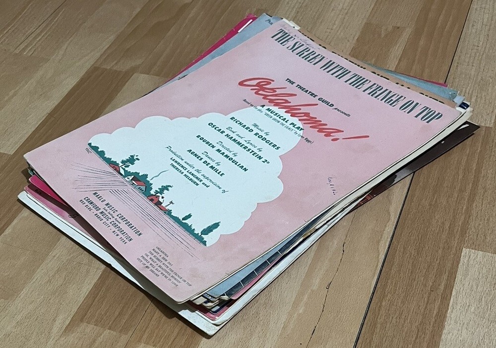 Lot Of 30 Vintage Antique Collectible Sheet Music 1900’s Ephemera