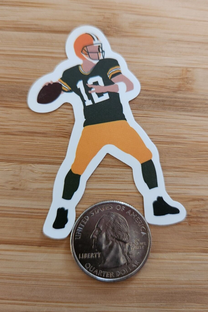 Aaron Rodgers Green Bay Packers NFL Football Decal Sticker-image