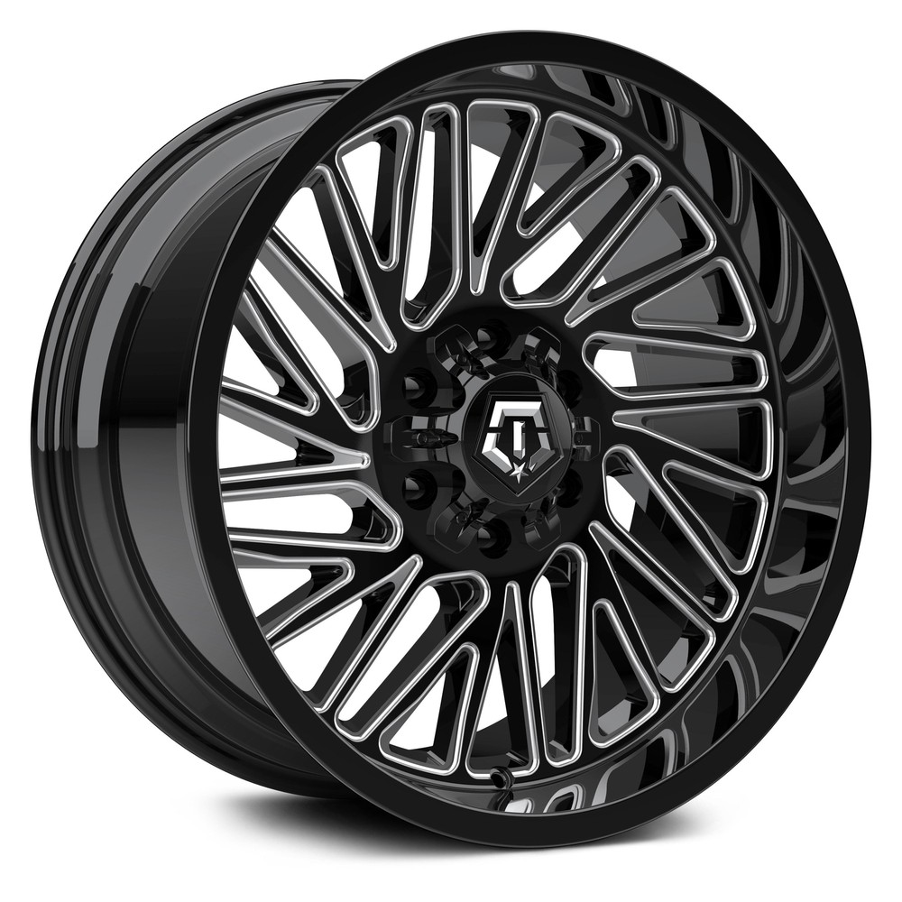 TIS 553BM Wheel 20x9 (18, 8x165.1, 125.2) Black Single Rim