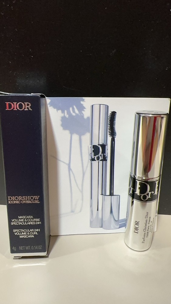 2024 NIB Dior Diorshow Iconic Overcurl Mascara In 090 Black 4g/0.14oz