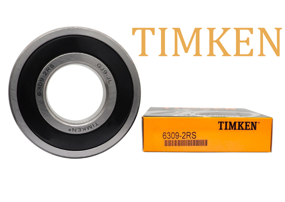 New 6309-2RS TIMKEN 45X100X25MM Double Rubber Seal Ball Bearings Free Shipping F