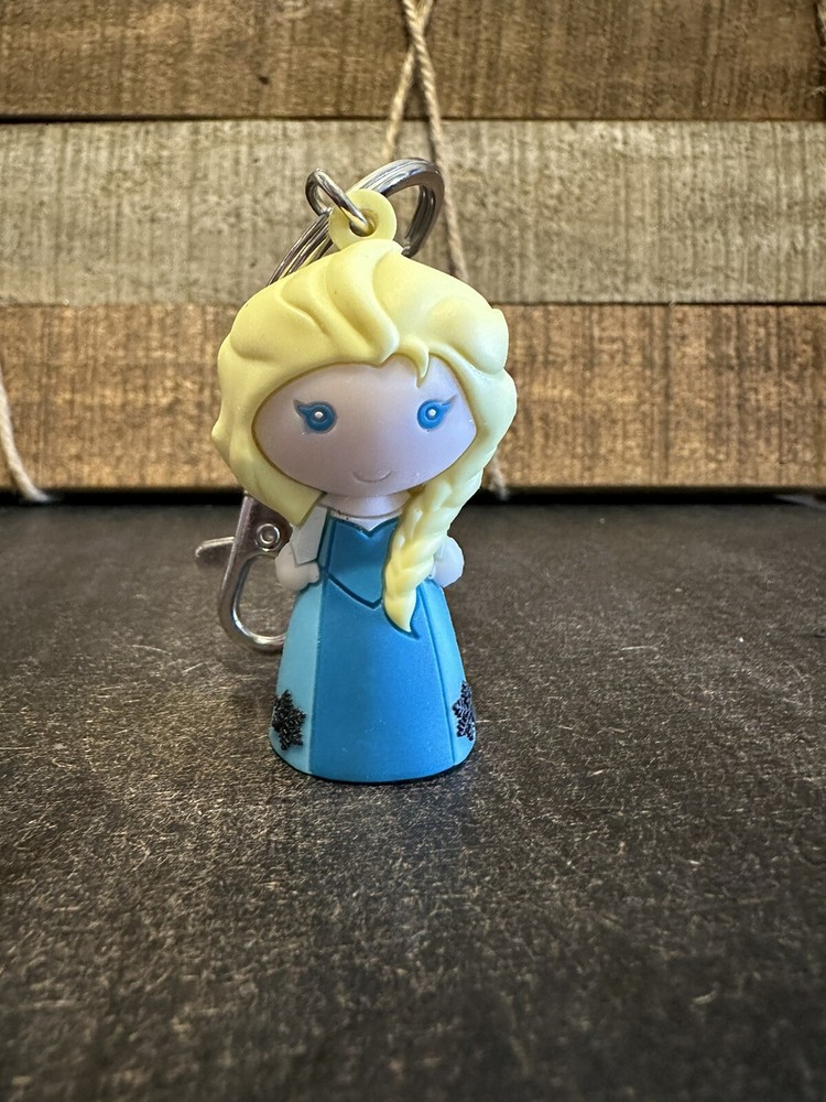 Disney Parks Elsa Frozen Cuties Kawaii Figurine Keychain PVC