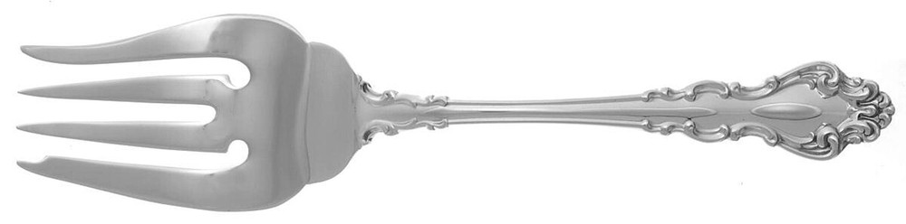 Reed & Barton Spanish Baroque  Cold Meat Serving Fork 574311