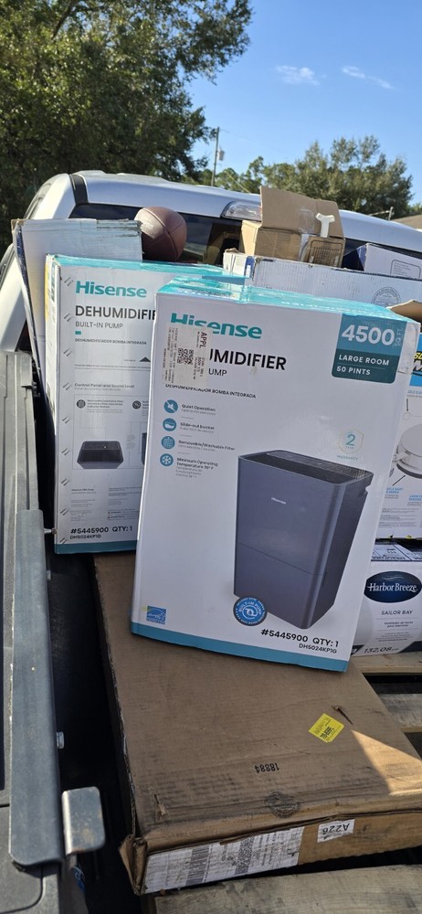 Hisense 50-Pint Dehumidifier