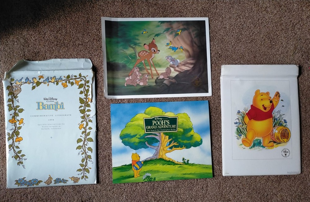 Disney Poohs Grand Adventure 4-Pic Set with 2 Bonus Items