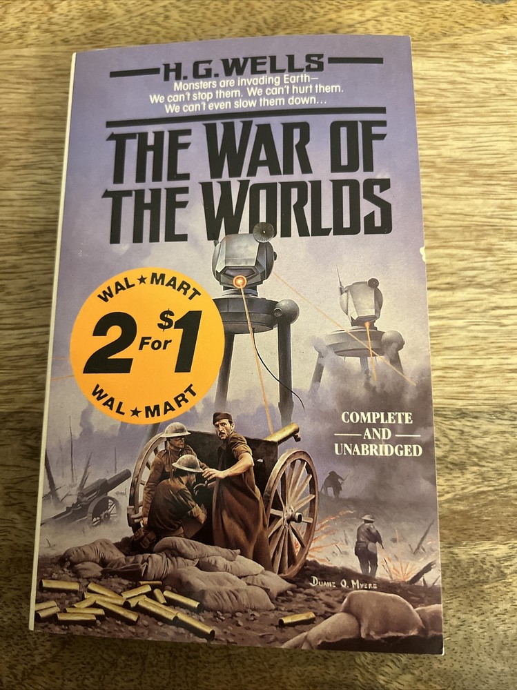 The War Of The Worlds By H.G Wells Paperback Book