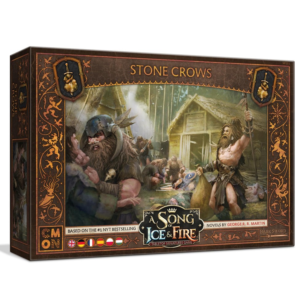 A Song of Ice and Fire Tabletop Miniatures Game Stone Crows Unit Box - Mercen...-image